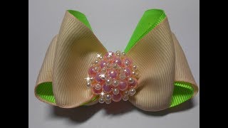 Серединка для банта МК/DIY Decoration for a bow/PAP Decoração para um arco #104