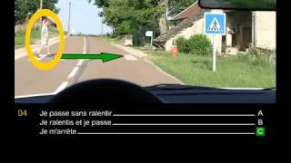 code de la route france gratuit 2015 test Examen avec correction 2