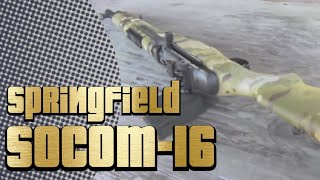 Springfield Armory M1A Socom 16 meets the X-Products 50 round .308 drum!
