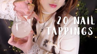 ASMR 20 Nail Tappings Heaven ✨