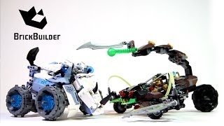 Lego Chima Battle in shooting - Nashorn-Cruiser vs Scorpion Stinger