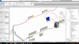 Система отопления в Revit