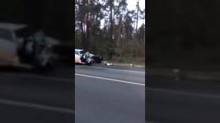 Последствия смертельного дтп в Киеве на "Варшавке", двое погибли, один в реанимации.... 1 октября 17