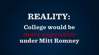 Mitt Romney Versus Reality: Student Loans Edition