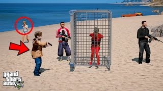 JESSICA SAVES TIMMY FROM EVIL KID! (GTA 5 Mods)