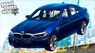 РЕАЛЬНАЯ ЖИЗНЬ В GTA 5 - УПАЛИ С МОСТА НА НОВОЙ BMW M5! ЭТО КОНЕЦ!? ?ВОТЕР