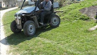 Самодельный минитрактор тяга на заднем приводе