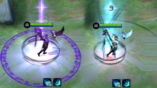 Estes Crow Bishop Special Skin vs Estes White Crane Season Skin - Mobile Legends