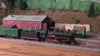 2-10-0 Russian Decapod (Паровоз Еа) - Model train 1:87 HO scale