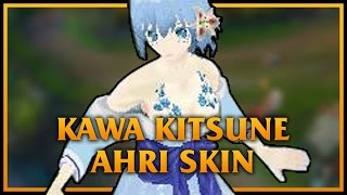 Kawa Kitsune Ahri LoL Custom Skin ShowCase
