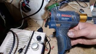Ремонт двигателя шуруповерта BOSCH
