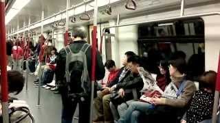 MTR Tung Chung Line K-Train (Hong Kong to Olympic)