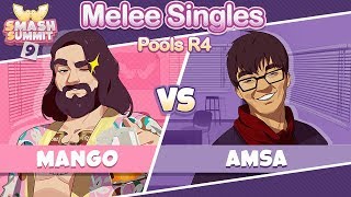 Mang0 vs aMSa - Swiss Pools: Round 4 Melee Singles - Smash Summit 9 | Falco vs Yoshi