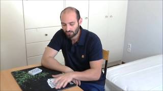 4 καρτες κατω και εξηγηση ( κολπο με τραπουλα )