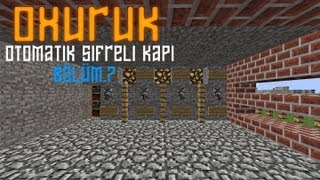 Minecraft Otomatik Şifreli Kapı Yapımı