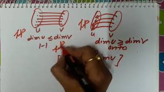 One One(Injective) & Onto(Surjective) linear transformation in Hindi | Linear algebra