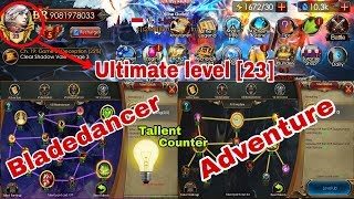 Legacy Of Discord : Ultimate level [23] - Tallent/Counter bladedancer & Adventure