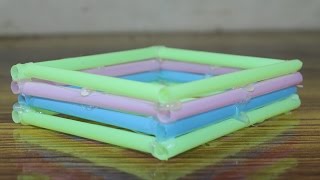 Wonderful Drinking Straw Lifehacks
