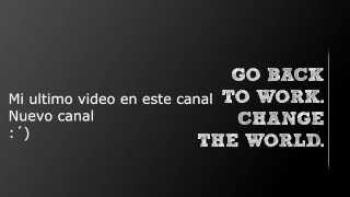 VÍDEO ANUNCIANDO CAMBIO DE CANAL-ESTE CANAL CERRADO