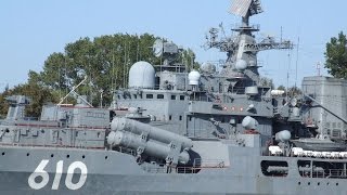 Сборка модели эсминца Современный от Trumpeter часть 6