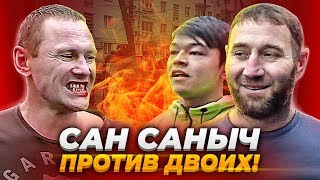Русский Мужик Сильный Духом Дал Бой Кавказцам / УЛИЧНЫЙ БОКС