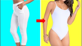 5 IDEAS DE RECICLAR ROPA VIEJA A NUEVA - DIY CLOTHES - DIY RECICLAR ROPA Y TRANSFORMAR ROPA VIEJA