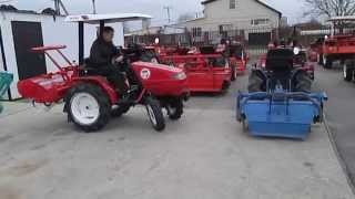 Японский мини трактор Yanmar Ke 4D