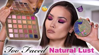 TOO FACED NATURAL LUST PALETTE FULL REVIEW + LOOK | Maryam Maquillage