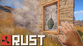 Rust Legacy-РЕЙД ГРАНАТАМИ/ВЗОРВАЛ ДРУГА!?