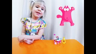 Собираем конструктор #Фиксики и играем с Симкой - Видео для детей