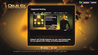 Deus Ex: Human Revolution - Tutorial: Hacking and Advanced Hacking