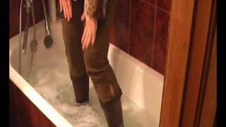 Wetlook, winter clothes