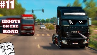 Euro Truck Simulator 2 Multiplayer: Idiots on the Road | Random & Funny Moments | #11 ?
