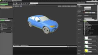 создание автомобиля в unreal engine 4 - базовая настройка