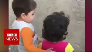 The truth behind this Iranian child video - BBC News