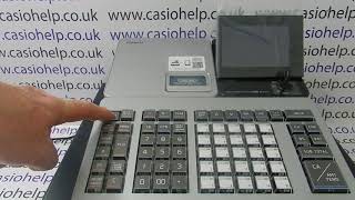 How To Fix Casio SR-S500 / PCR-T540 / SR-S820 Problem CLK# Clerk Sign In Button, E008 please sign on