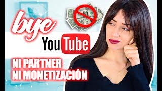 ADIÓS YOUTUBE! | NI Partner, NI Monetización | Redes Neuronales | luxsvaliente
