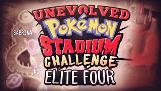Unevolved Pokemon Stadium Challenge: Elite 4