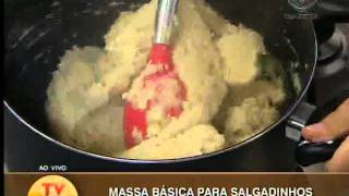 Massa Básica para Salgadinhos (Receita)