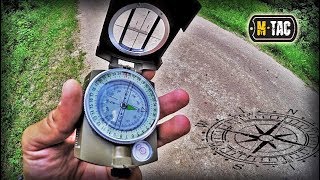 Как правильно пользоваться КОМПАСОМ без карты/Азимут/Инструкция для Чайников