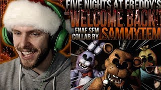 Vapor Reacts #769 | [SFM COLLAB] FNAF SONG ANIMATION "Welcome Back" by SammyTFM REACTION!!