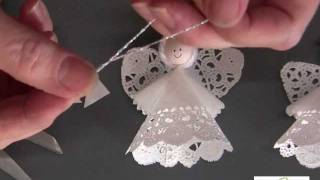 How to Make a Paper Doily Angel Using Aleene's Original Tacky Glue (Long Version)