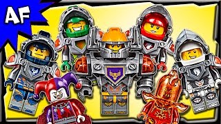 Lego Nexo Knights Minifigures 2016 Complete Collection Review