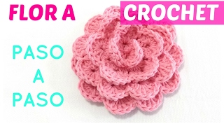 Flor a crochet paso a paso sin perder detalle ENGLISH subtitles