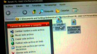 Resetear Chip Fix Firmware Samsung ML-1660 V34 por software 100% probado !