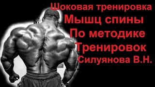 Шоковая тренировка мышц спины по методике тренировок Силуянова В.Н.