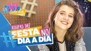 Como usar roupas de festa no dia a dia?