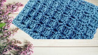 Объемный узор для вязания спицами. Узор спицами Вафли. Patterns for knitting Wafer.