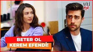 Ayşe, Kerem'in Fırça Yemesinden Mutlu Oluyor - Afili Aşk 1. Bölüm