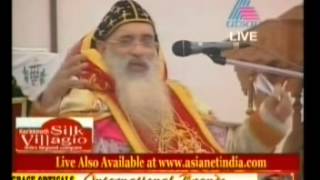 HH Marthoma Paulose II's Parumala Perunnal Speech